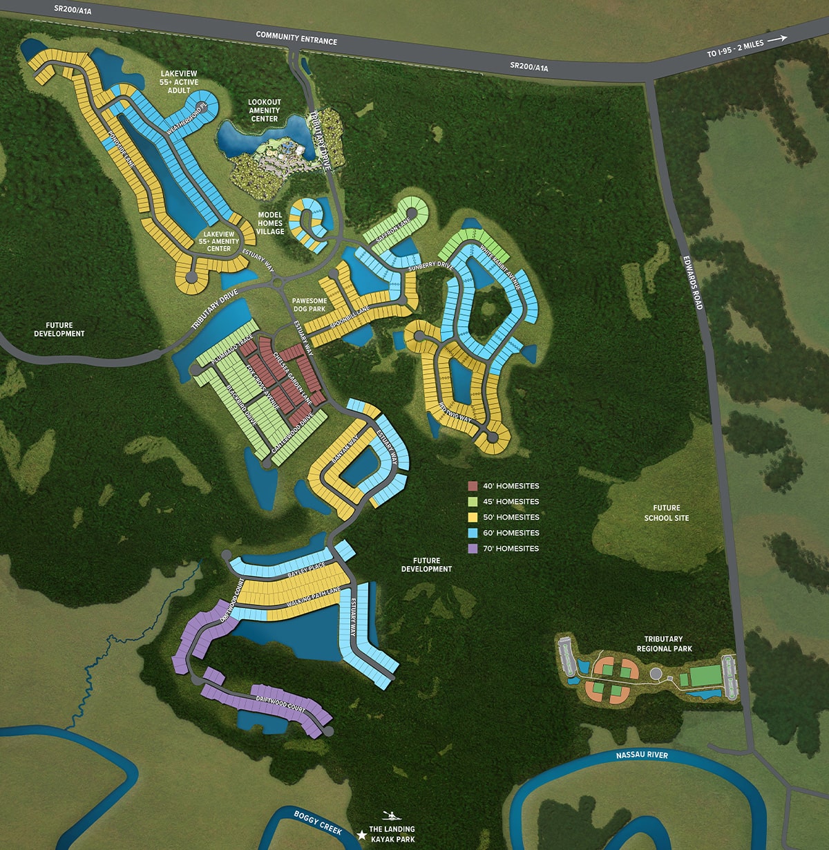Tributary Master Site Plan