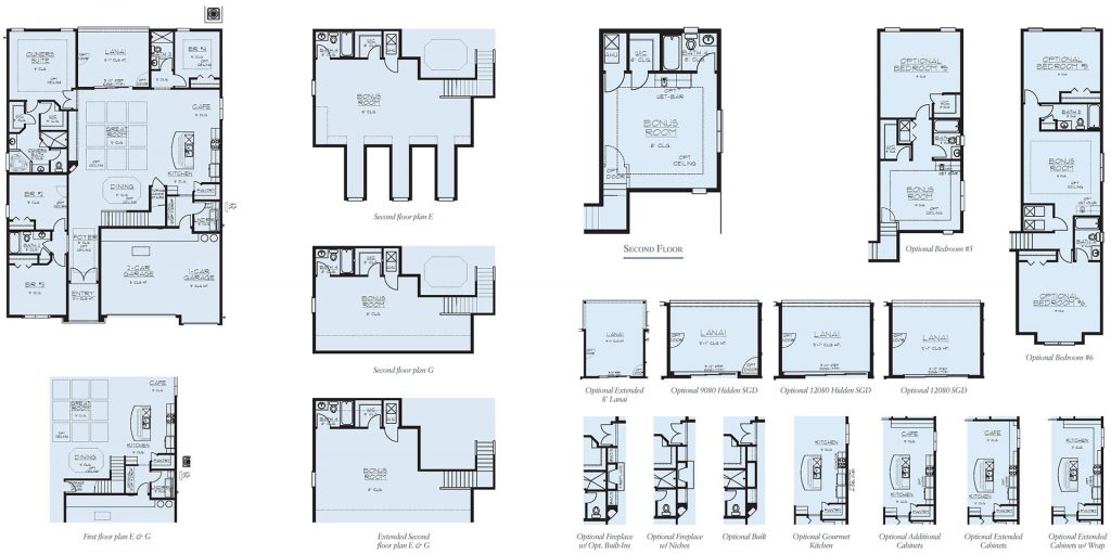 Avalon II Floor Plan Dream Finders Homes Tributary