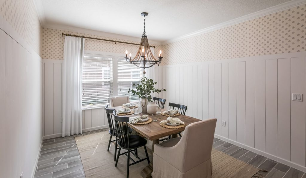 lennar tivoli furnished dining room at tributary