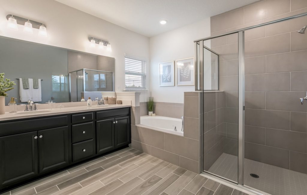 lennar tivoli furnished bathroom at tributary