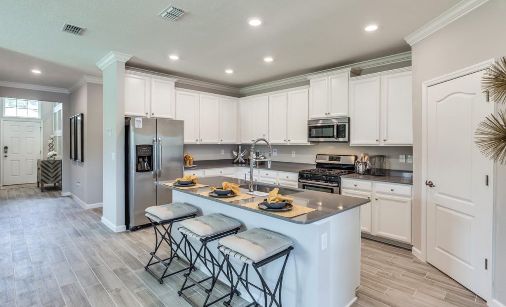 lennar trevi kitchen at Tributary