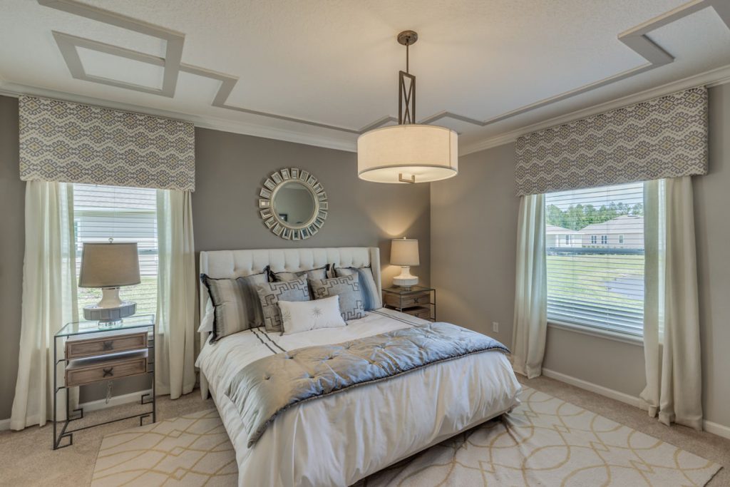 lennar trevi furnished bedroom at Tributary