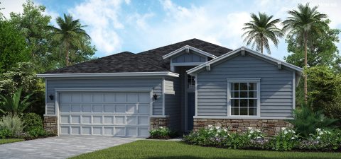 Lennar Trevi Elevation HB - Lakeview at Tributary