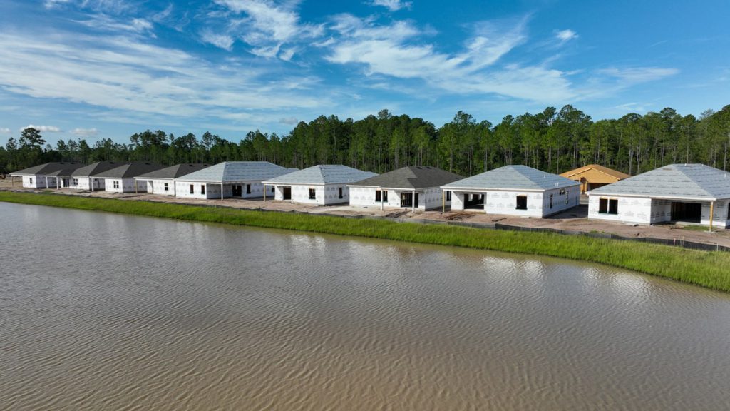 tributary lakefront homes construction