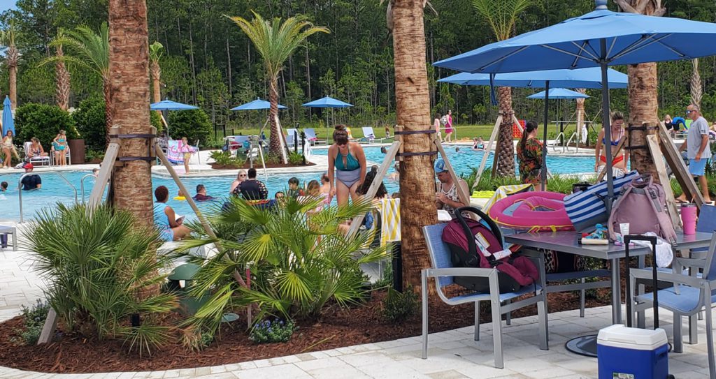 pool fun at tributary