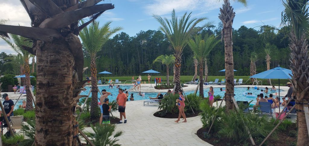 fun at the pool