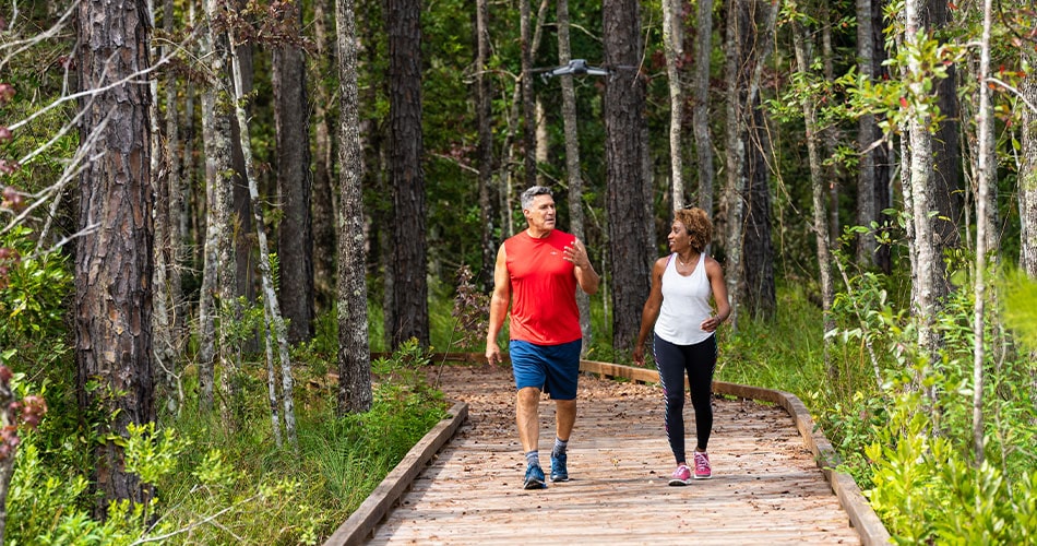 North Florida Healthcare - Tributary Residents Staying Healthy by Walking