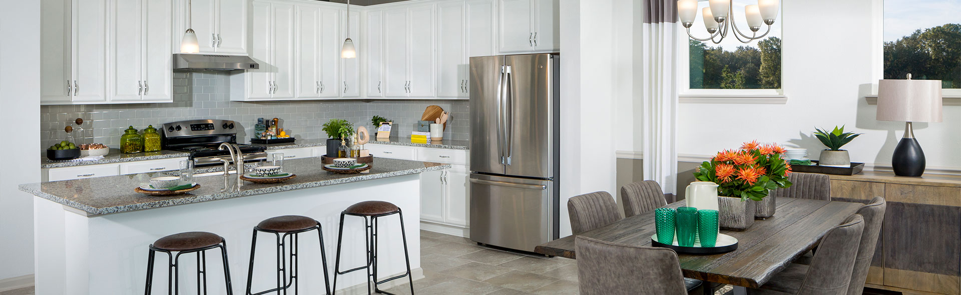 David Weekely Homes Kitchen at Tributary
