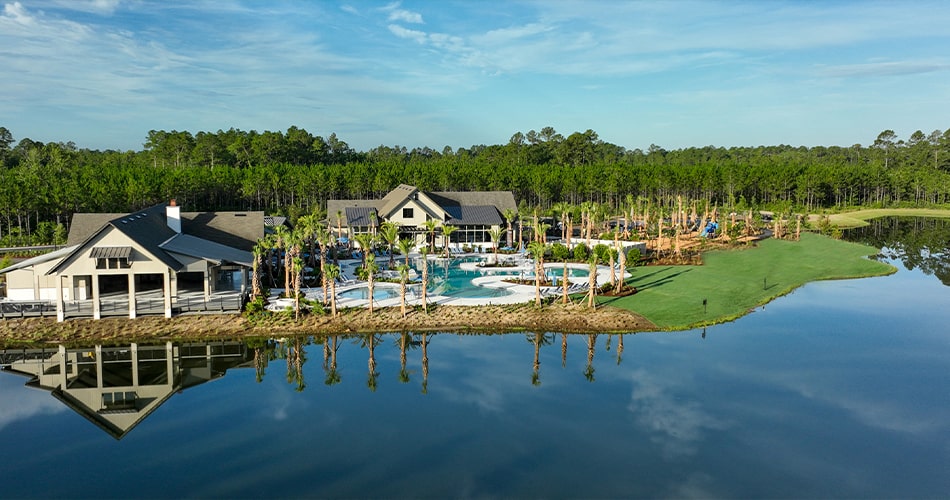 Tributary Amenity Center Aerial