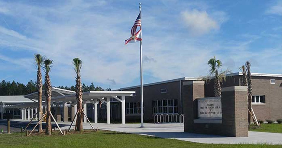 North Florida schools entrance