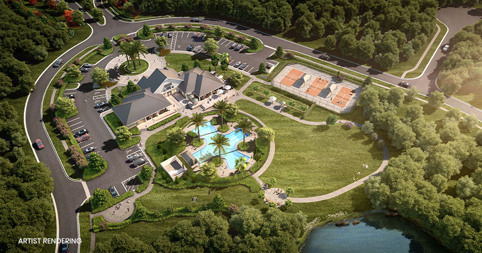 Nassau County 55+ community amenity Center