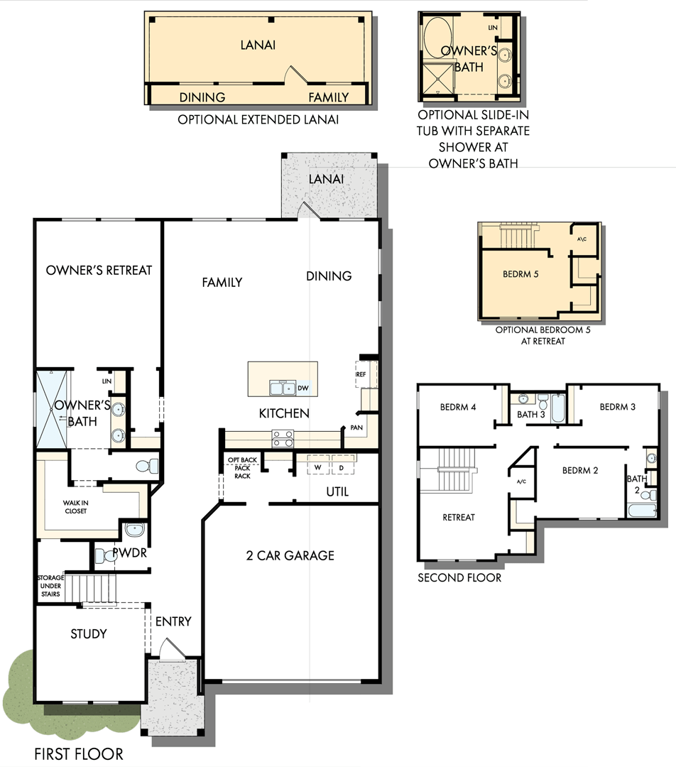 Floorplan image of David Weekley Homes - The Westrock