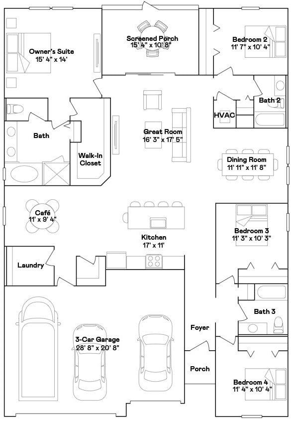 Floorplan image of Lennar - Tivoli II