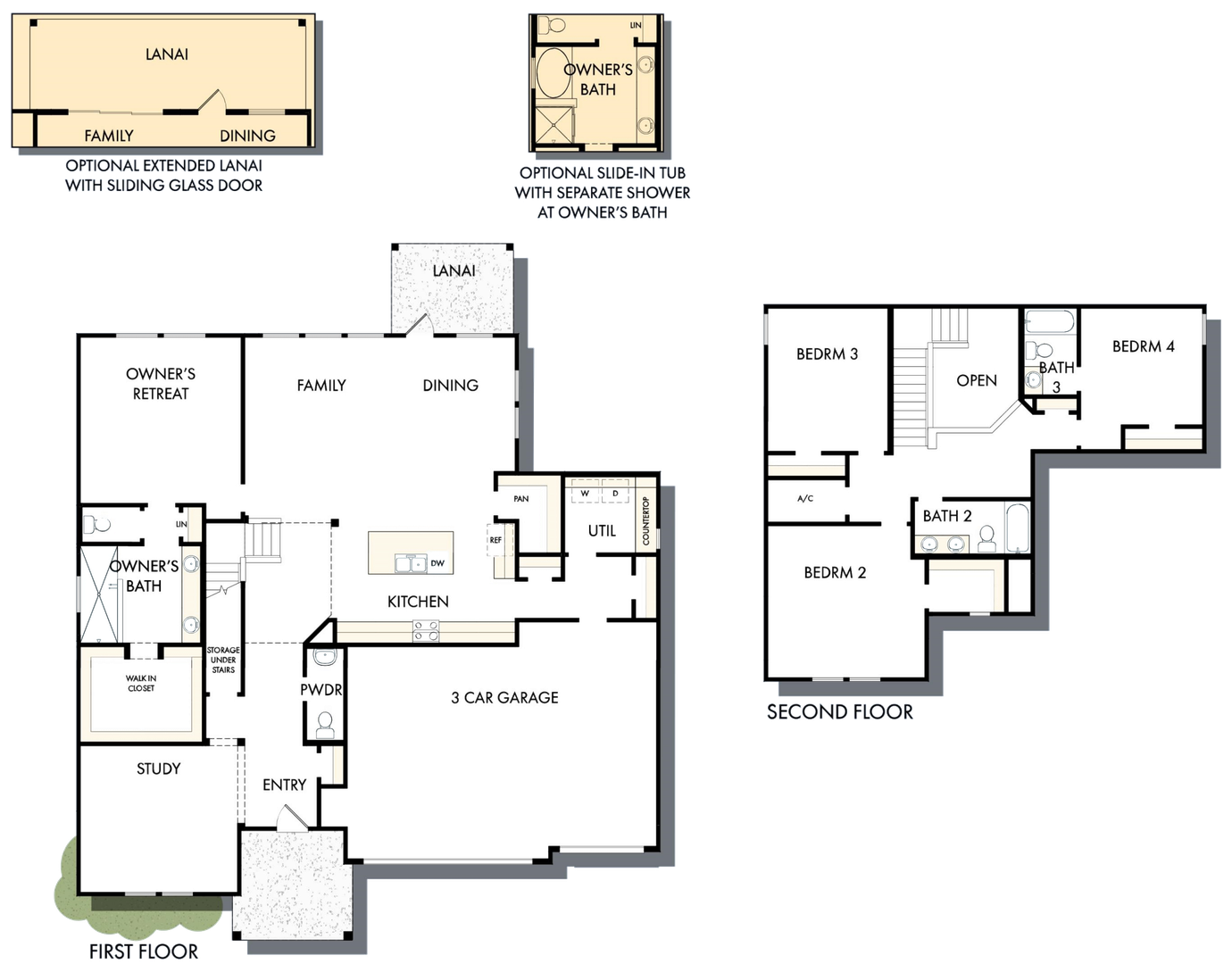 Floorplan image of David Weekley Homes - The Christensen