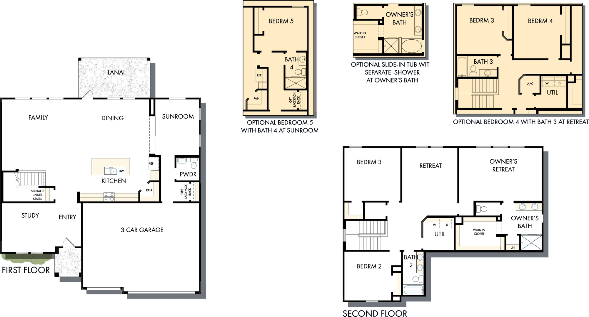 Floorplan image of David Weekley Homes - The Greensboro
