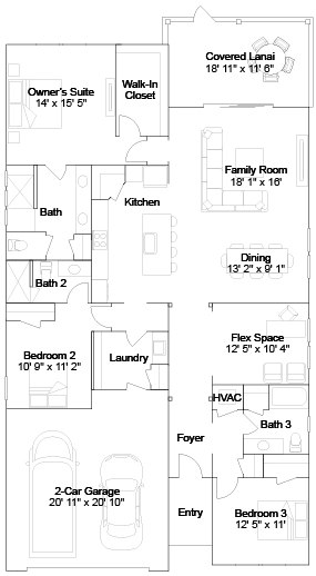 Floorplan image of Lennar - Antigua