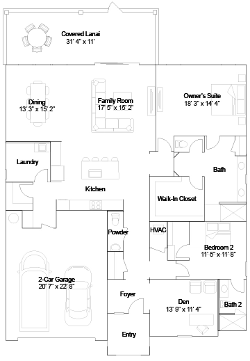 Floorplan image of Lennar - Santorini