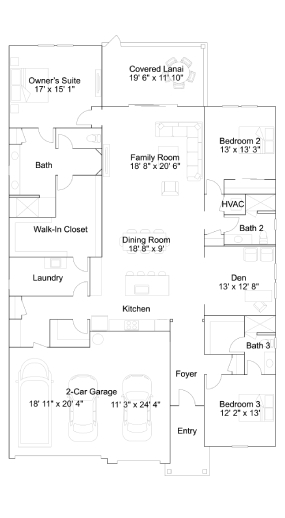 Floorplan image of Lennar - Caiman – 60’s