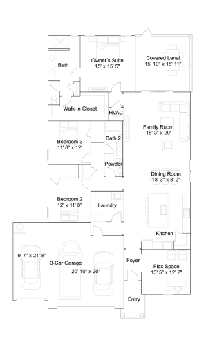 Floorplan image of Lennar - Montego – 60’s